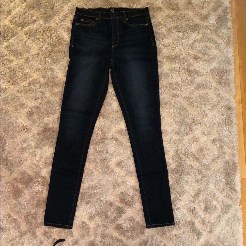GAP High-Rise True Skinny Jeans TALL